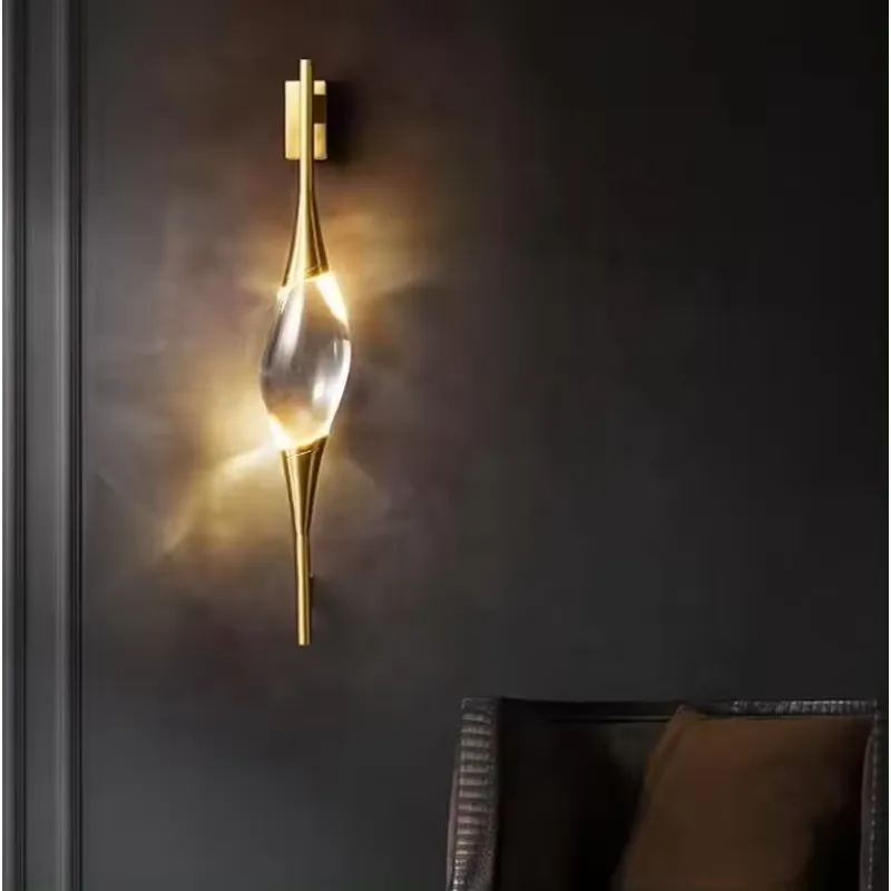 New Design Modern Full Copper  - Led Lighting Wall Decor review and price