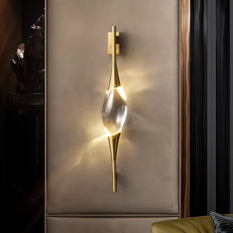 New Design Modern Full Copper  - Led Lighting Wall Decor review and price