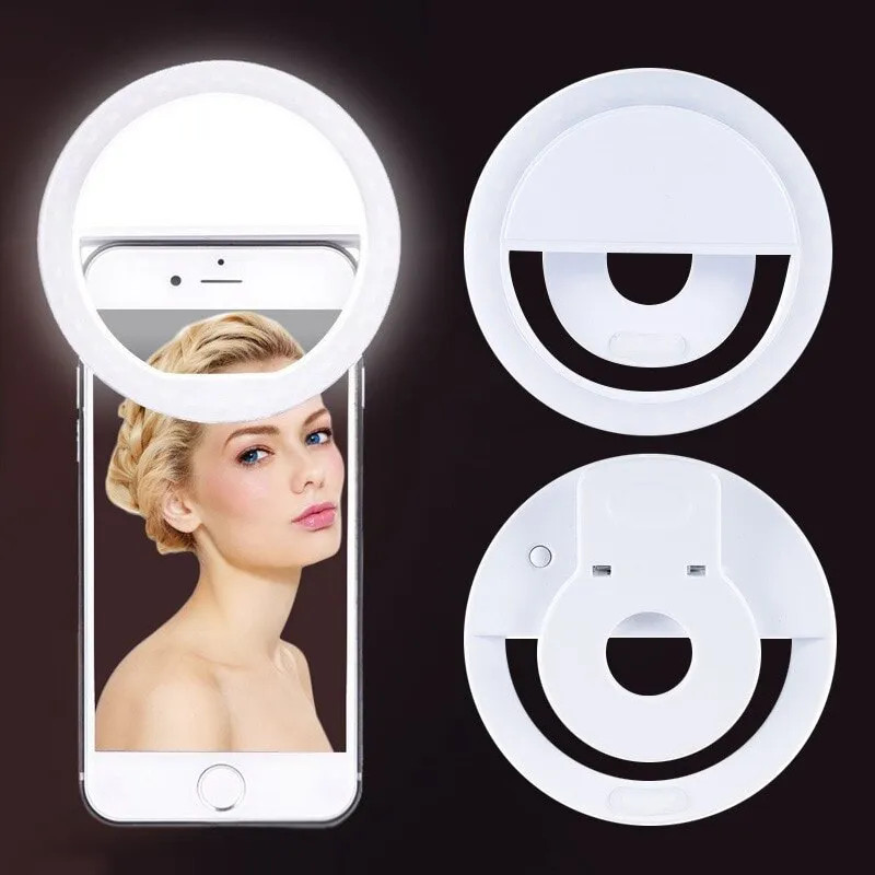 USB Rechargeable LED Selfie Ri - Lighting Gallery review and price