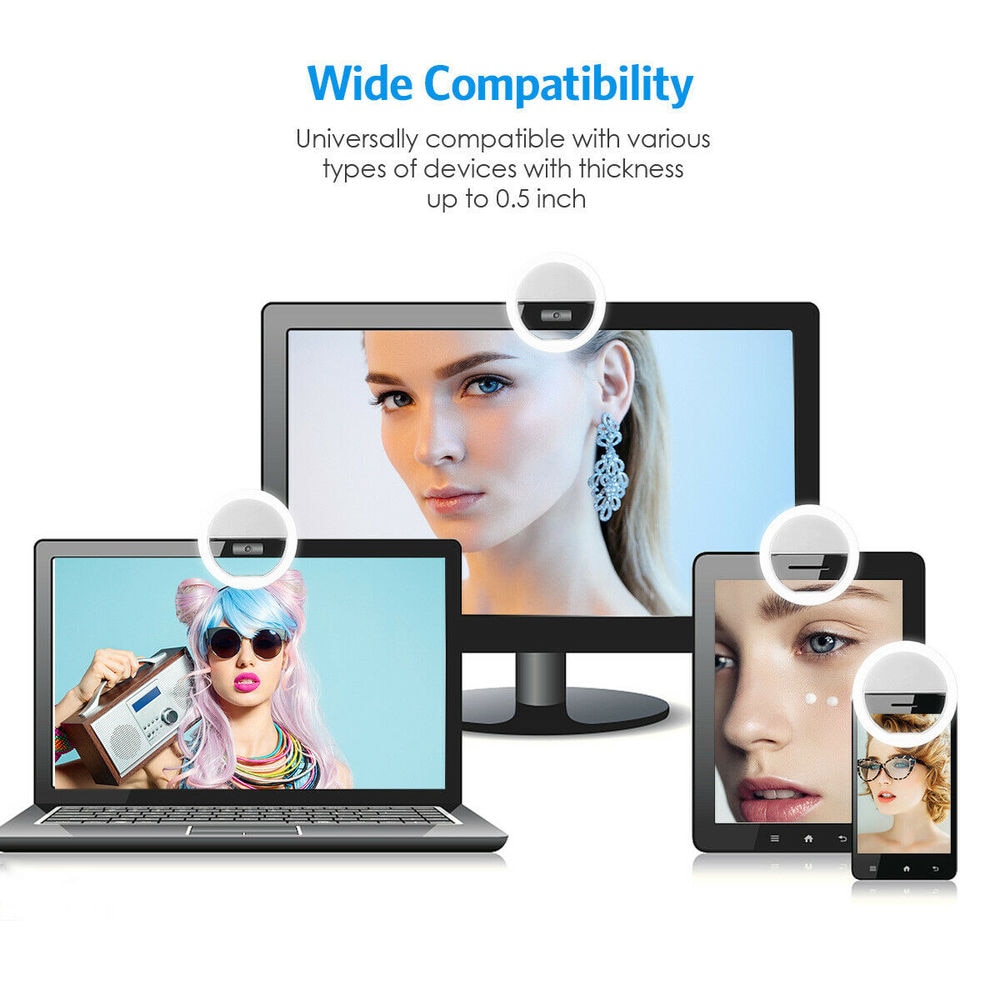 USB Rechargeable LED Selfie Ri - Lighting Gallery review and price