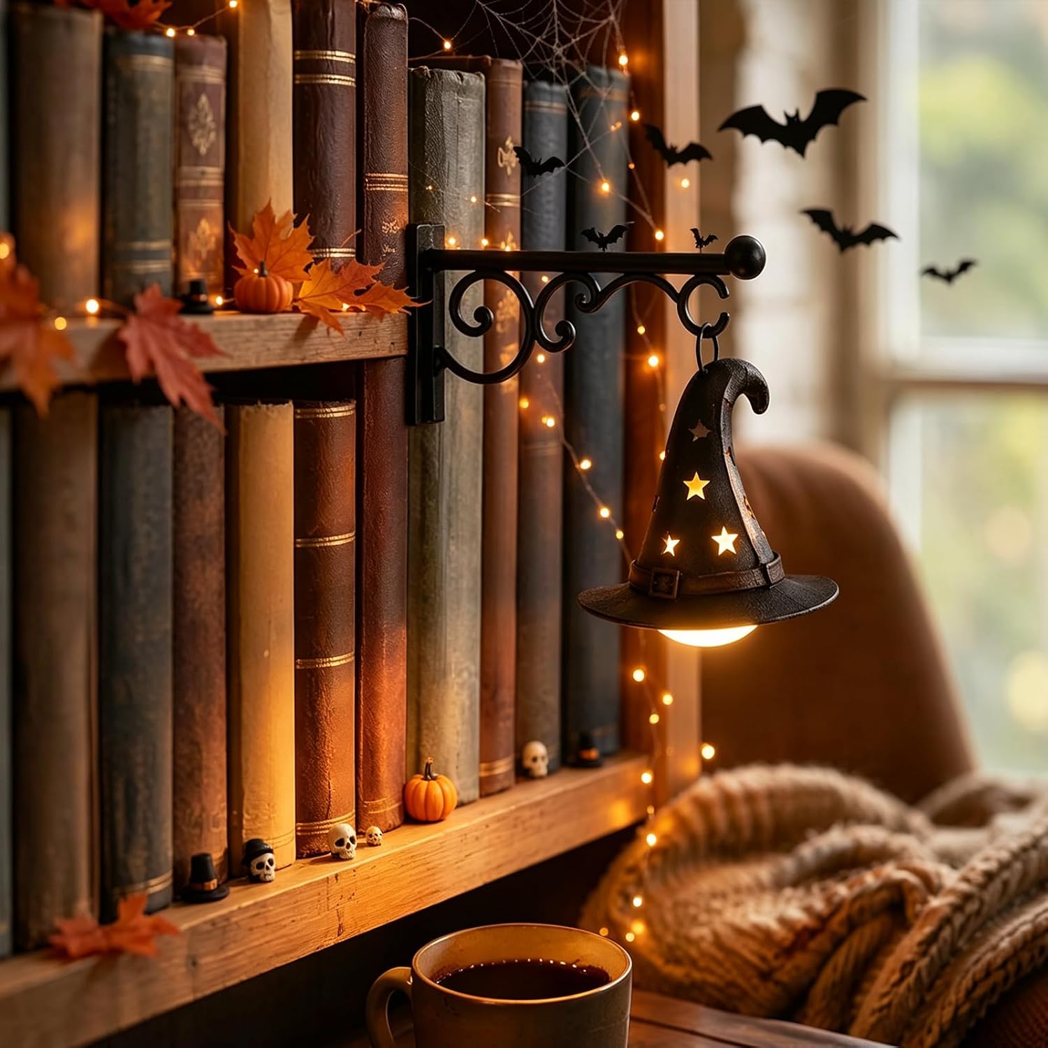 Bookshelf Lamp Library Lantern - Lighting Decor Home review and price