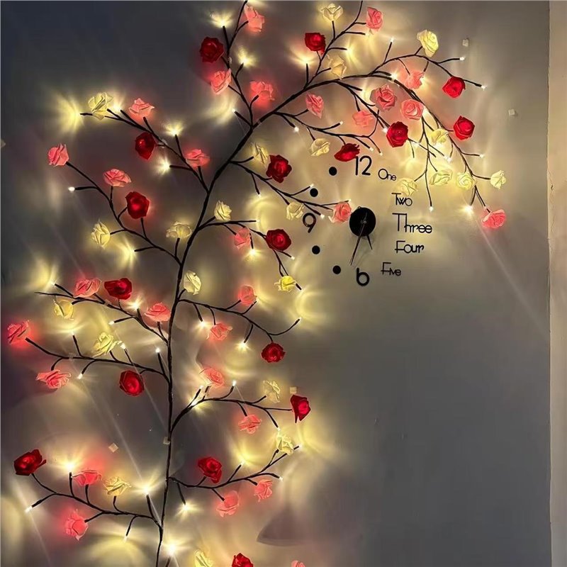 USB DIY Maple Rose Willow Vine - Lighting Decor Home review and price