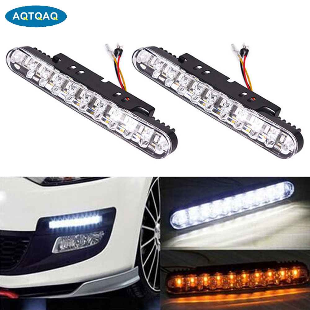 AQTQAQ 2Pcs/Set 12V Car 30 LED - Ambient Led Strip review and price