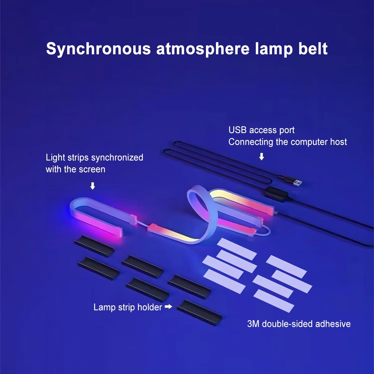 RGB Gaming Lights Strip Monito - Ambient Led Strip review and price