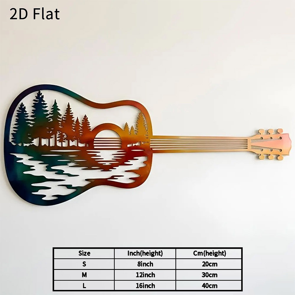 CIFBUY Iron Wall Art Guitar Su - Lighting Interior Decor review and price