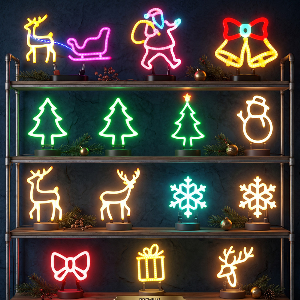 Christmas Decoration LED Neon  - Led Lighting Wall Decor review and price