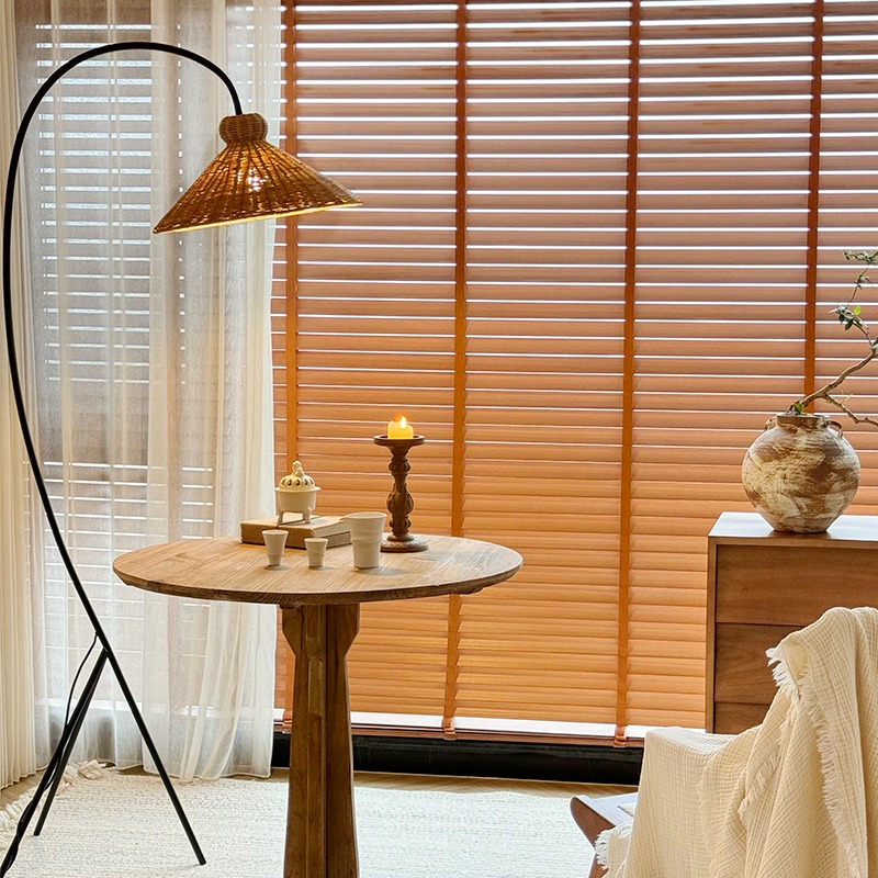 Mid Century Rattan Floor Lamp  - Lighting Home Decor Items review and price