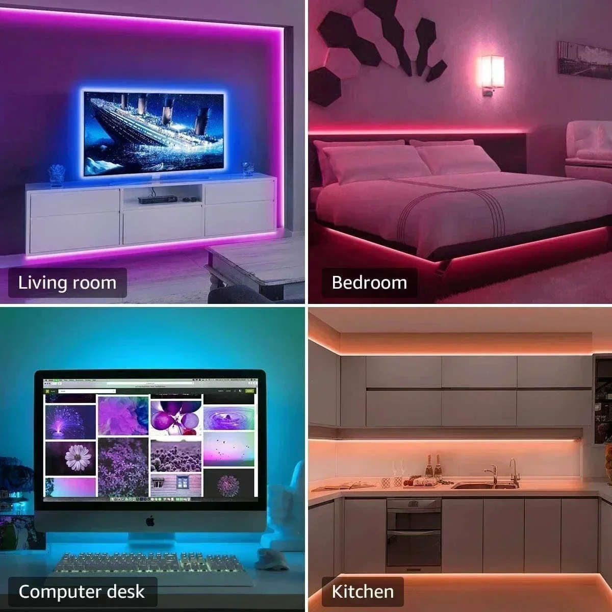 Smart RGB LED Gaming Light Str - Ambient Led Strip review and price