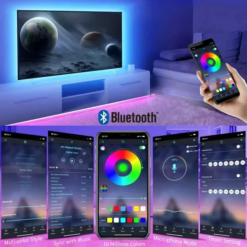 Smart RGB LED Gaming Light Str - Ambient Led Strip review and price