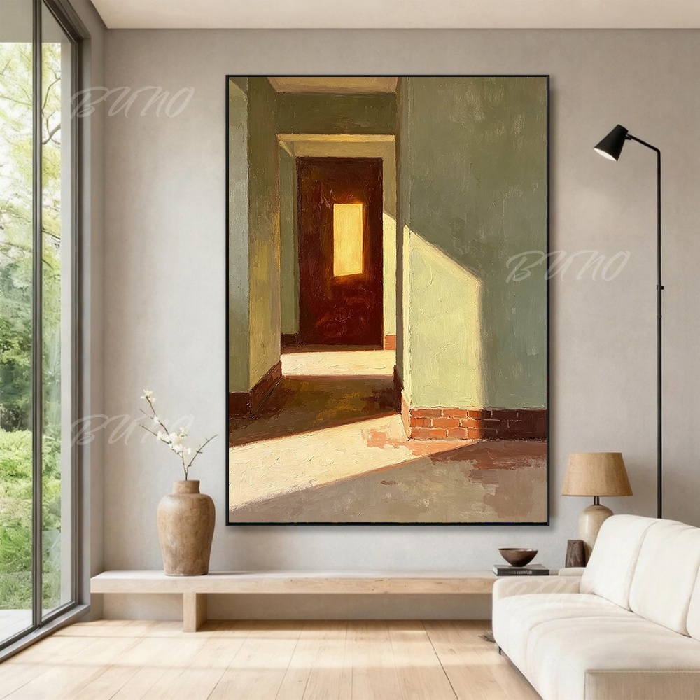 100% Hand Painted Original Abs - Lighting Interior Decor review and price