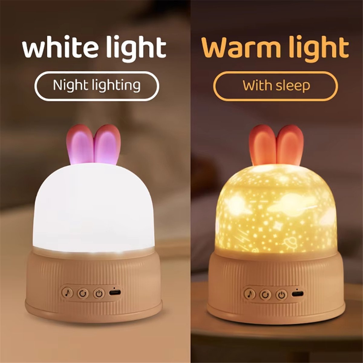 HOT! Cute Projector Night Ligh - Decor Lighting Lamps review and price