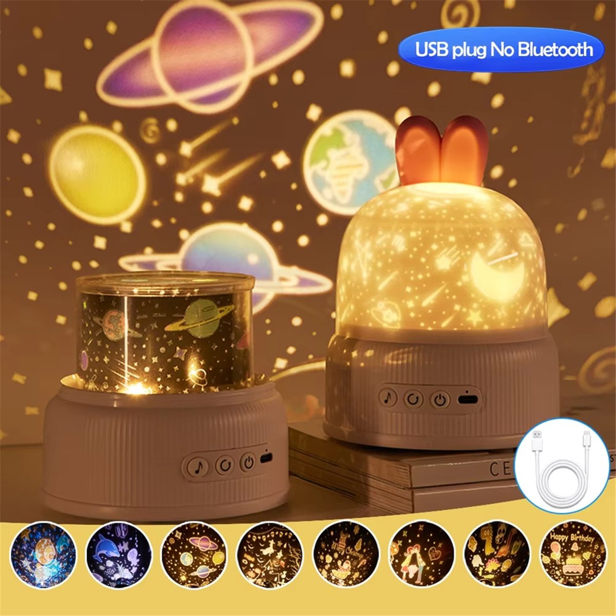 HOT! Cute Projector Night Ligh - Decor Lighting Lamps review and price