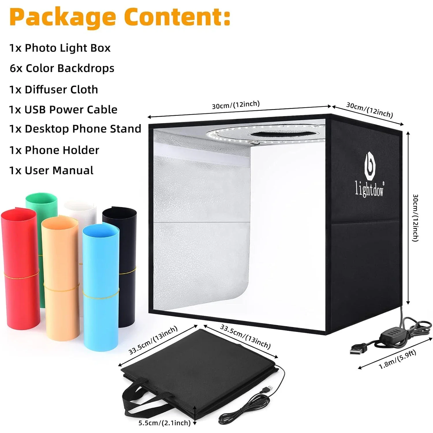 Lightdow Dimmable Photo Box LE - Lighting Gallery review and price