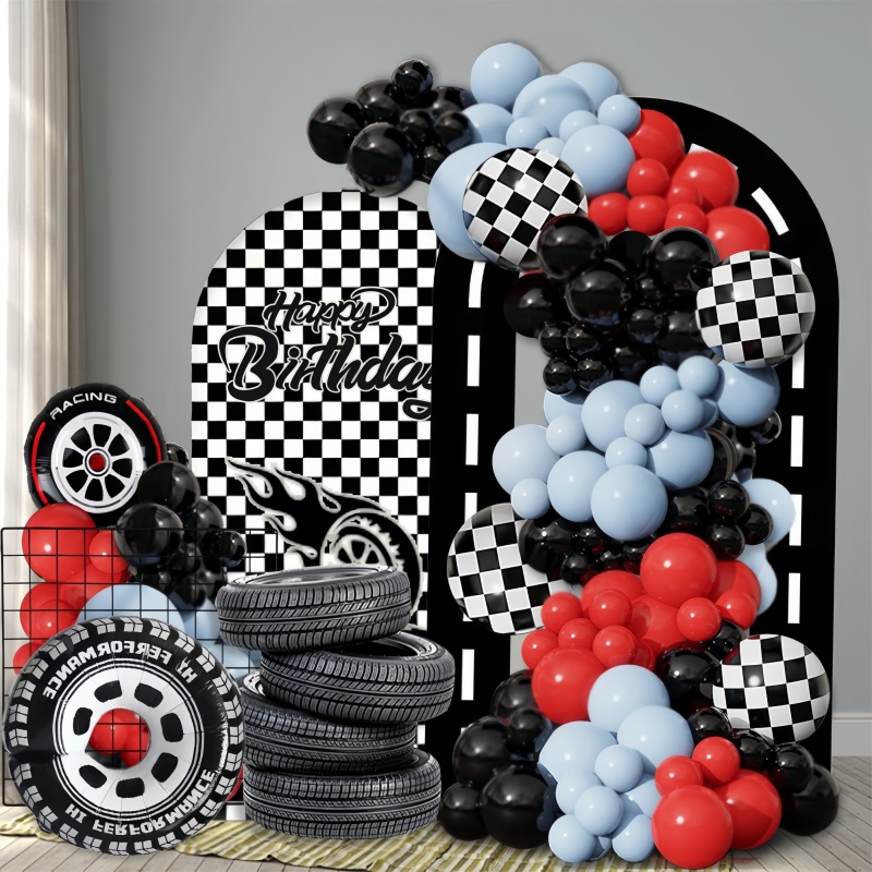 115-Piece Racing-Themed Birthd - Lighting Mcqueen Decor review and price