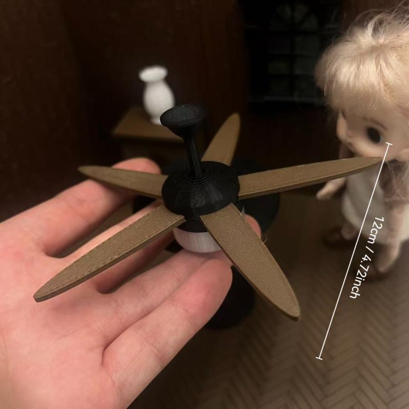 Miniature Ceiling Fan with LED - Lighting Gallery review and price
