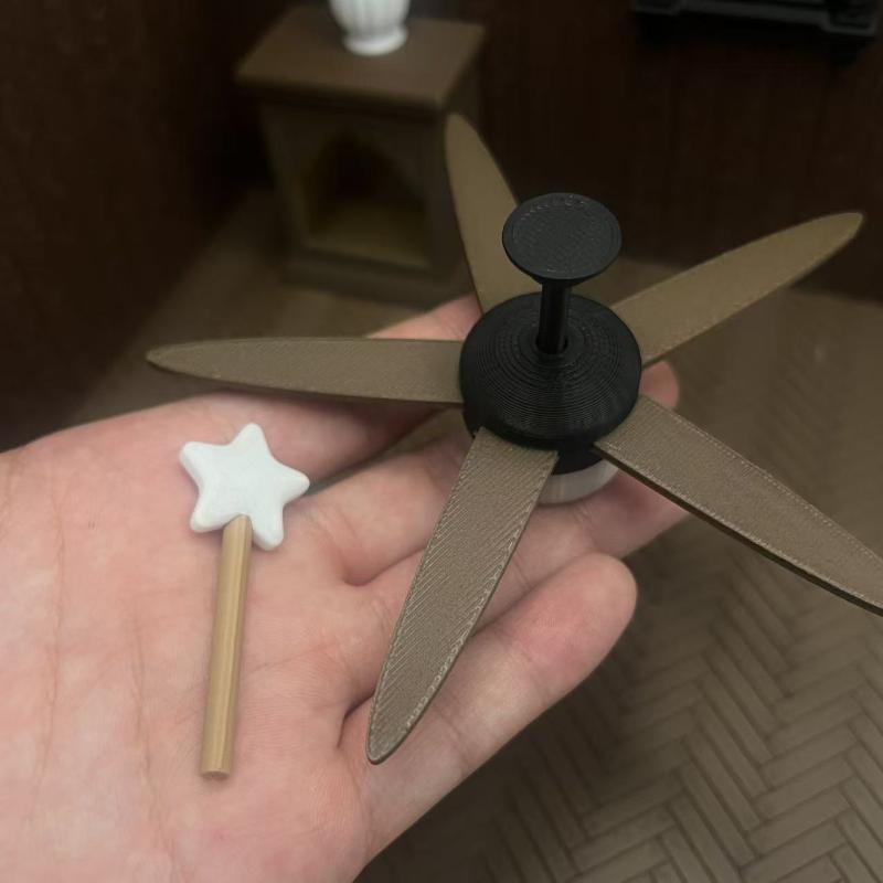 Miniature Ceiling Fan with LED - Lighting Gallery review and price