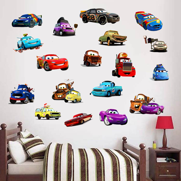 Cars 3 Movie Wall Sticker Deca - Lighting Mcqueen Decor review and price