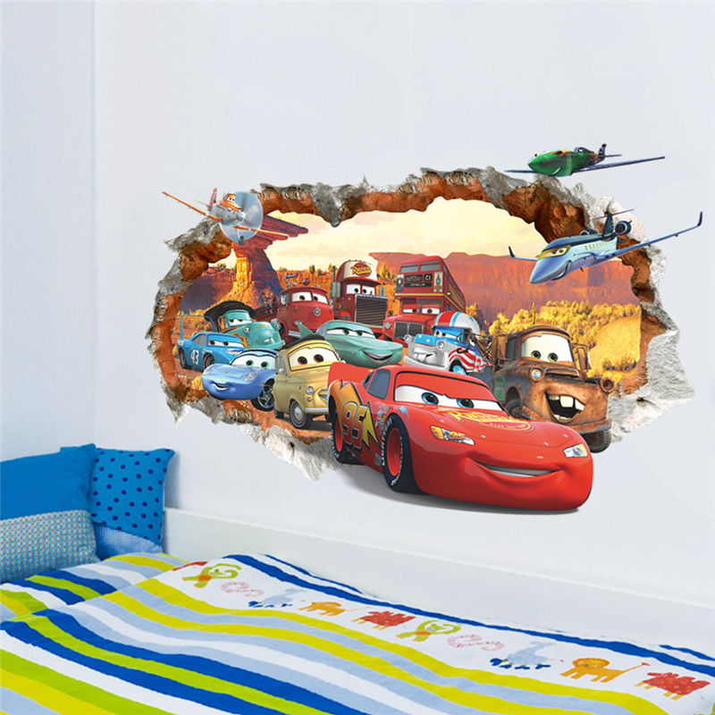 Cars 3 Movie Wall Sticker Deca - Lighting Mcqueen Decor review and price