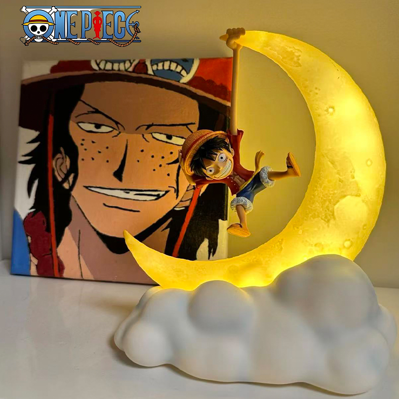 Anime One Piece Luffy Night Li - Led Moon Lamp review and price
