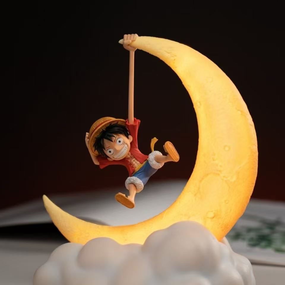 Anime One Piece Luffy Night Li - Led Moon Lamp review and price
